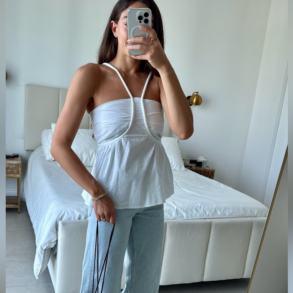 Elegant White Women's Top